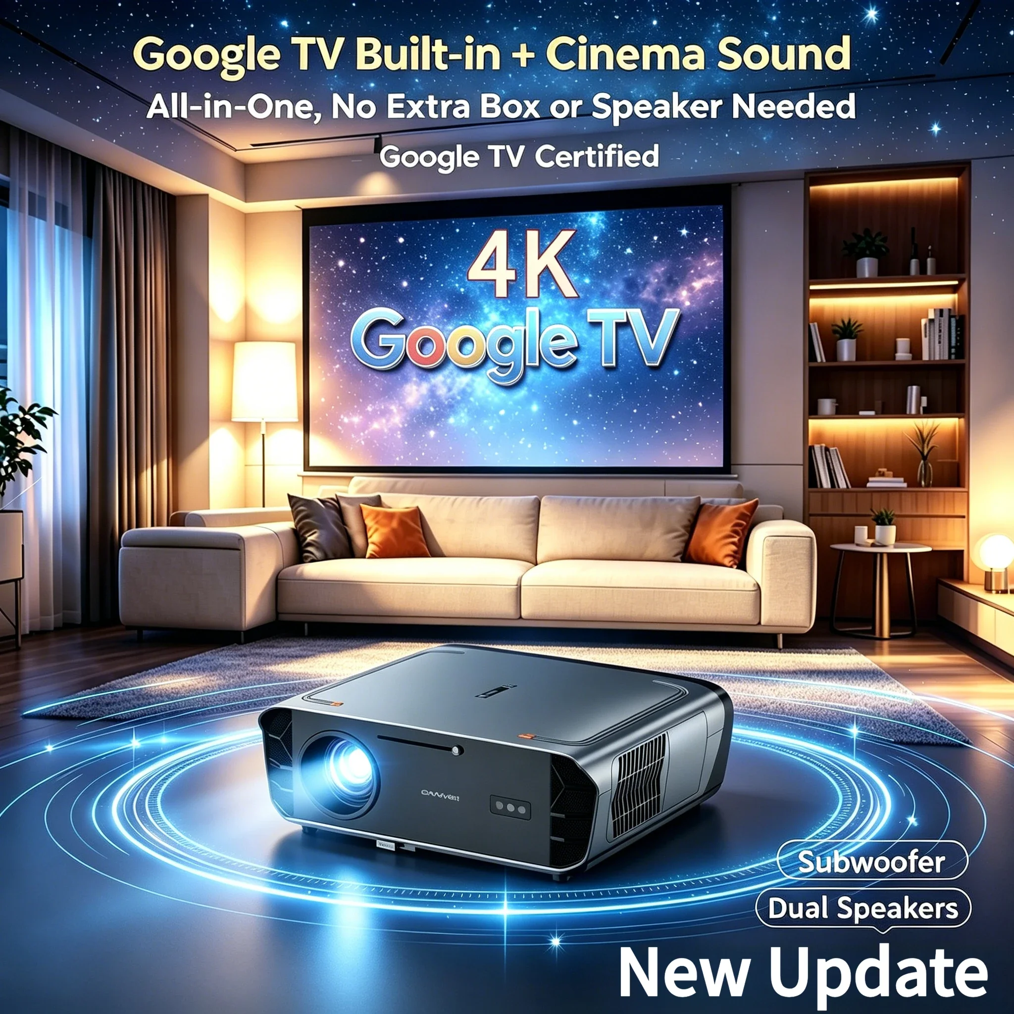#27 Latest 4K TV Projectors Offers