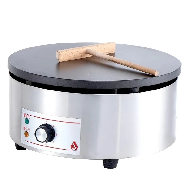 Commercial Pancake Machine Electric Single Head Crepe Machine Gas Professional