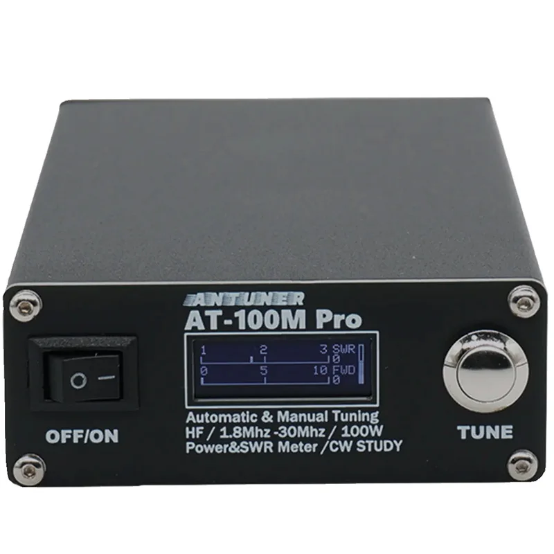 

AT-100M Pro universal antenna tuner automatic antenna tuner suitable for Yaesu ICOM Kenwood