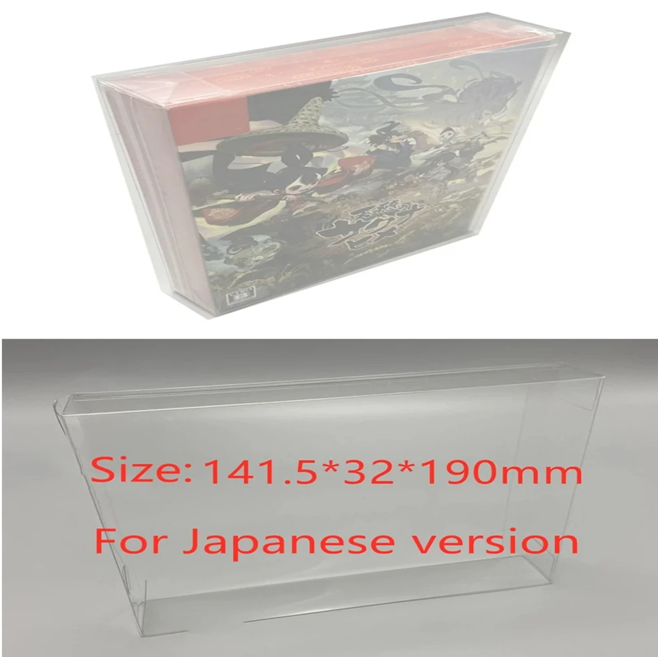 Collection Display Box For Sakuna Of Rice and Ruin/Nintendo Switch/NS Game Storage Transparent Boxes Shell Clear Collect Case