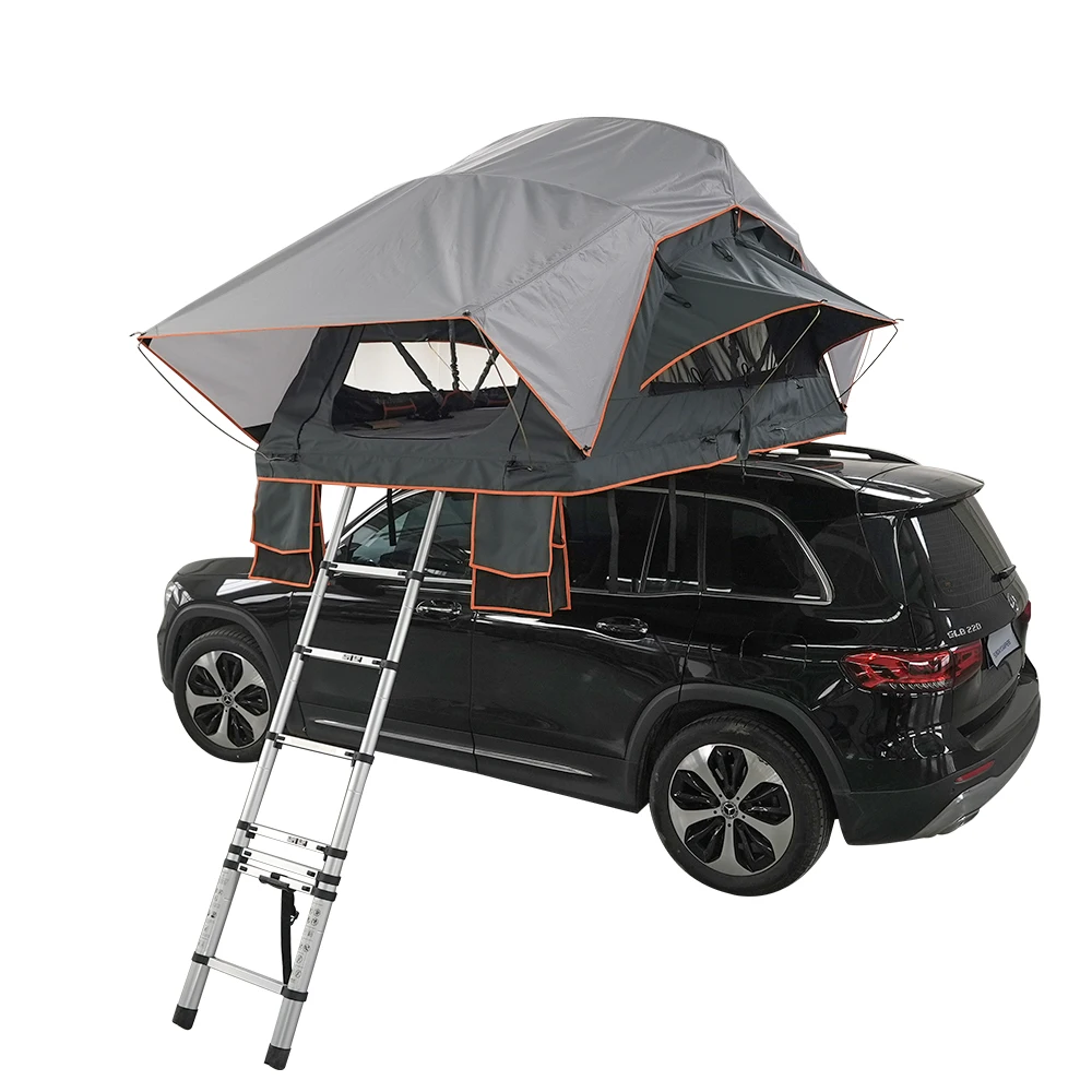 

Camping Outdoor Waterproof 4X4 Rooftop Tent Awning Annex Compact Roof Top Tent for Suv Cars