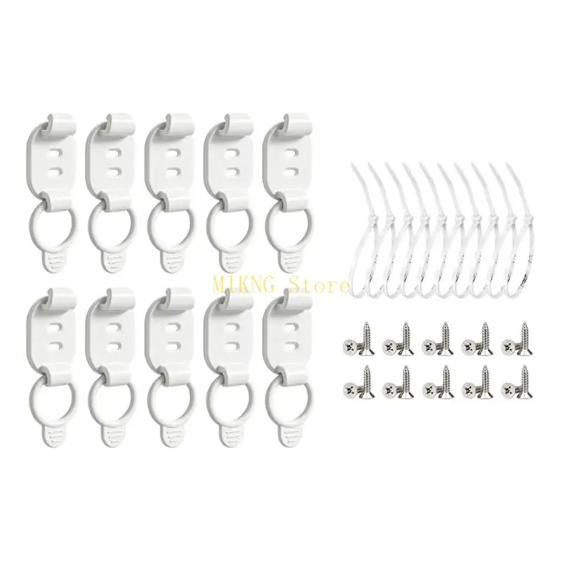 Charging Cable Holder Set with Adhesive Base and Stretch Band Retainer for Desk, Stand and Bedside Surfaces Best Sale