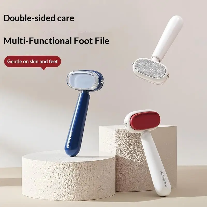 Dual‑Sided Foot File Manual Pedicure Tool Multifunctional Callus Remover For Heel Dead Skin Home Foot Care Pedicure Tool