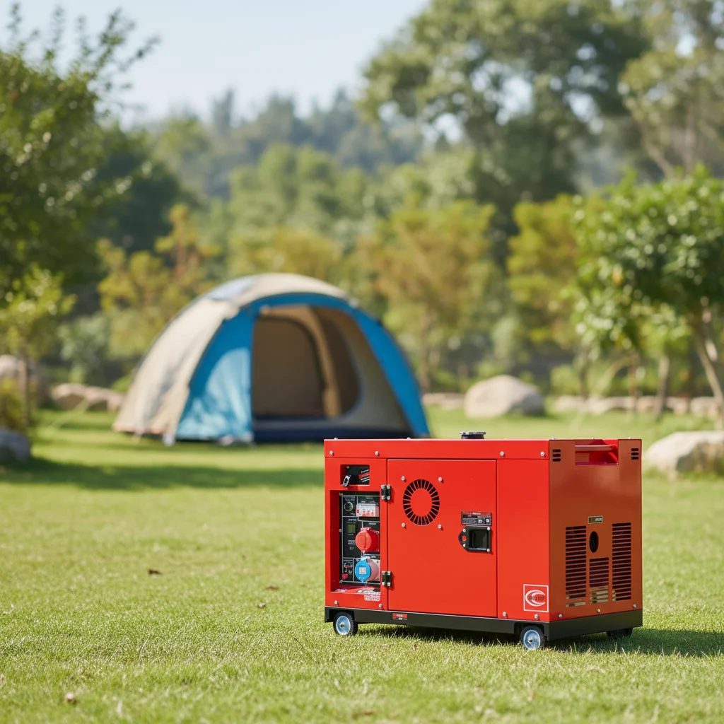 Professional 8.0kw 230V Silent Diesel Generator with Auto & Remote Start 50/60Hz Mobile for Workplaces