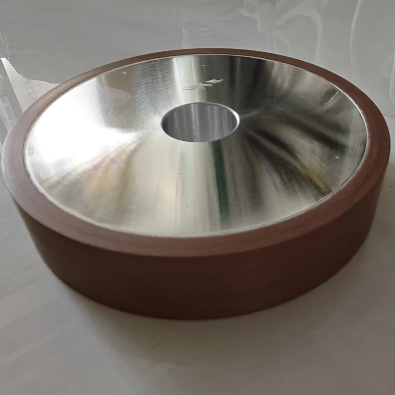 CBN-Harz-Diamantschleifscheibe 100Dx20Hx20Tx5W für die Bearbeitung von Edelstahlwerkzeugen – Detail 7