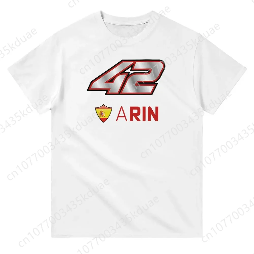 Alex Rins 2025 Moto GP Race Calendar T-Shirt for Men Short Sleeve Tees Unisex Streetwear Men's T-Shirts Casual Tops Clothing