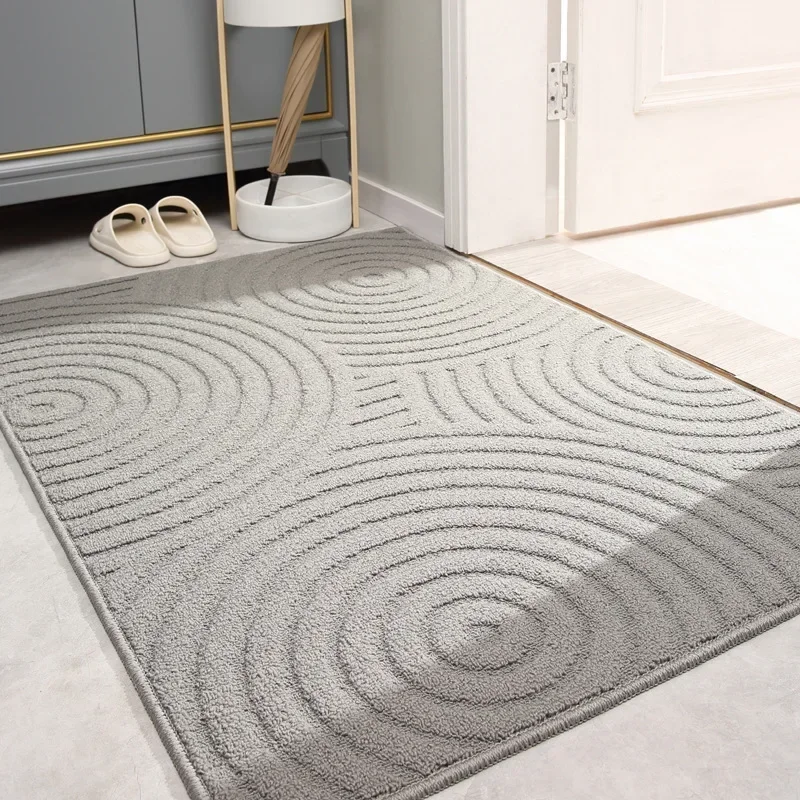 Inyahome Door Floor Mat for Home Entrance Moroccan Indoor Door Mat Shoe Scraper Ideal Inside Outside Home High Traffic Area Mat