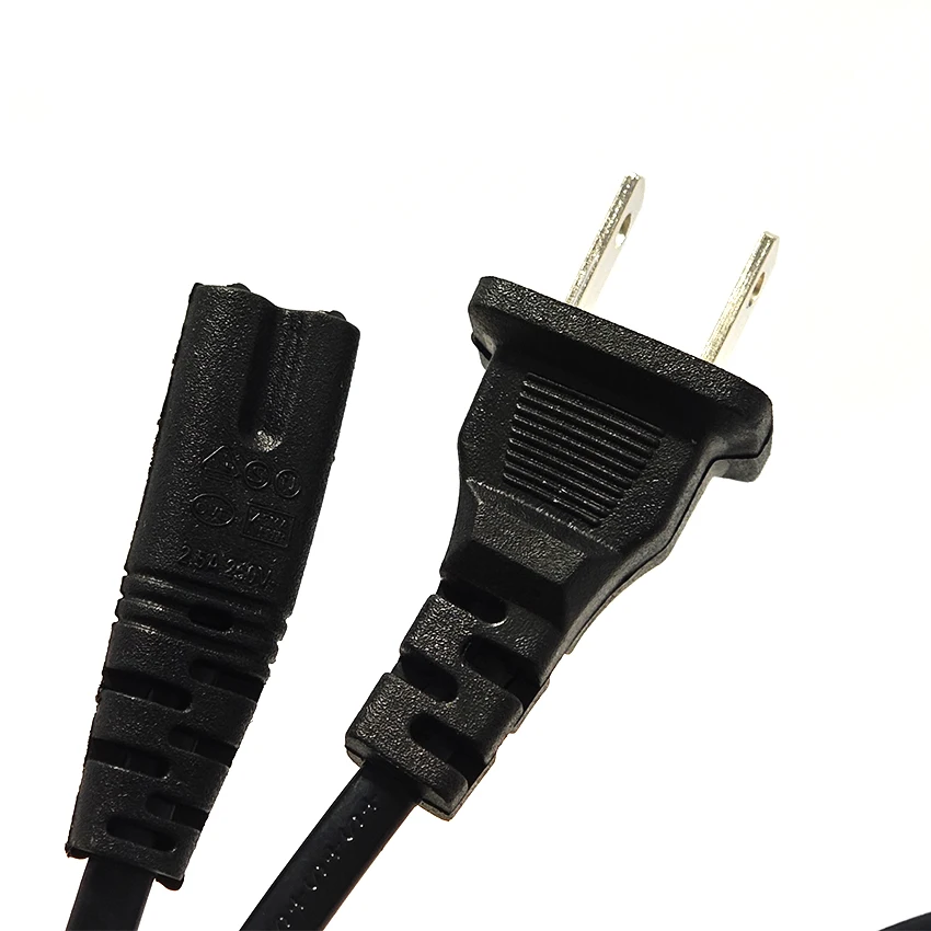 

1.5m pure copper American standard two plug hole eight tail two core adapter cable power adapter connection