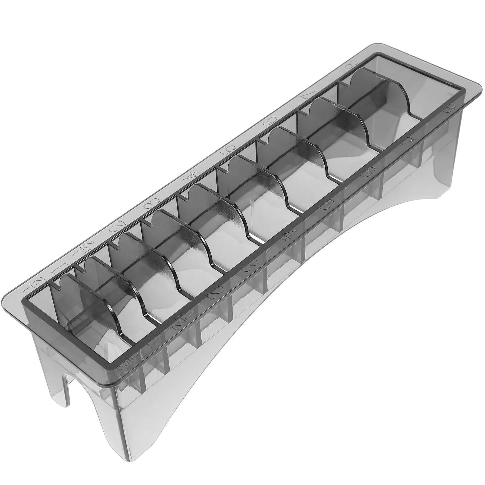 

Clipper Guard Holder for Barbershop Simple Structure Not Easy to Deform Use with Confidence Guide Comb Storage Container Holder