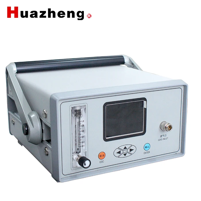 Electric Dew Point Purity SO2 H2S CO Content Test SF6 Gas Analyzer