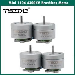 YSIDO Mini 1104 4300KV Brushless Motor for RC Aircraft Fixed Wing FPV Multicopter Drone Quadcopter RC Model Replacement Parts