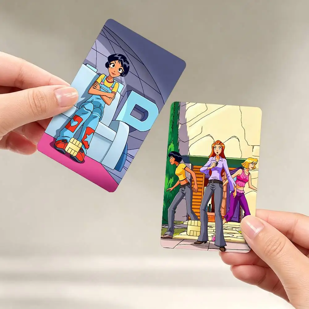 Stylish T-Totally S-Spie Sticker Film Tape Skin for Credit Card Debit Card Waterproof Stickers