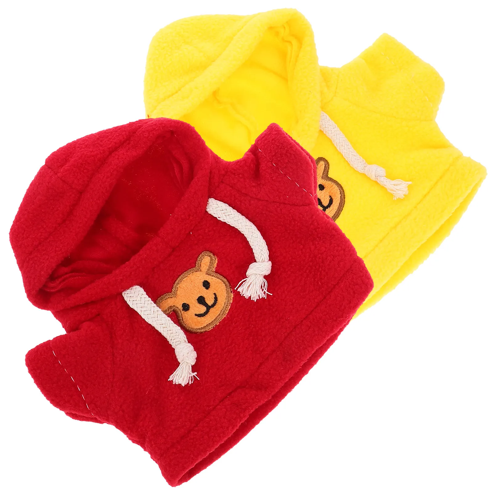 

2Pcs Stuffed Bear Clothes Stylish Cute Outfit Set for Teens Soft Fabric Comfortable Fade Resistant Wear Resistant Reusable