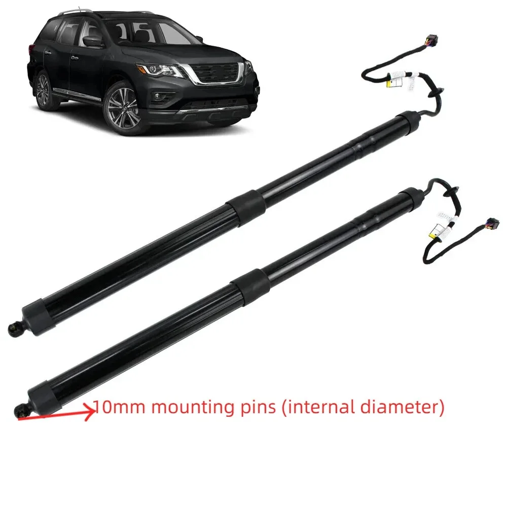 90560-9PJ0A 90561-9PJ0A جديد قوة يفقس رفع دعم ل 2017-2019 نيسان باثفندر الكهربائية الباب الخلفي دعامات الغاز التوصيل والتشغيل