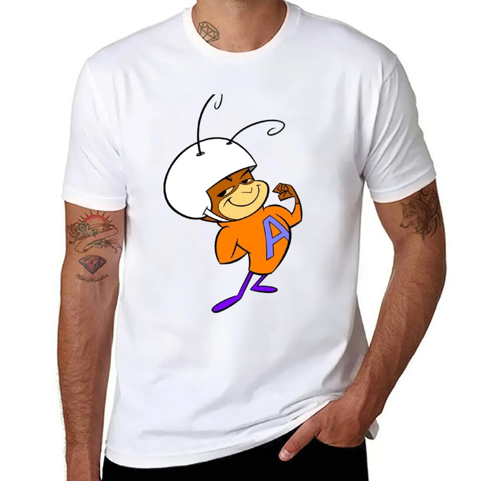 New Atom Ant pose T-Shirt kawaii clothes tees plain t-shirt mens graphic t-shirts big and tall