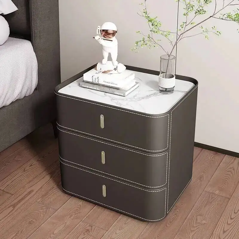

Aesthetic Table Modern Storage Night European Nordic Trendy Bedside Table Luxury Italian Muebles De Dormitorio Bedroom Furniture