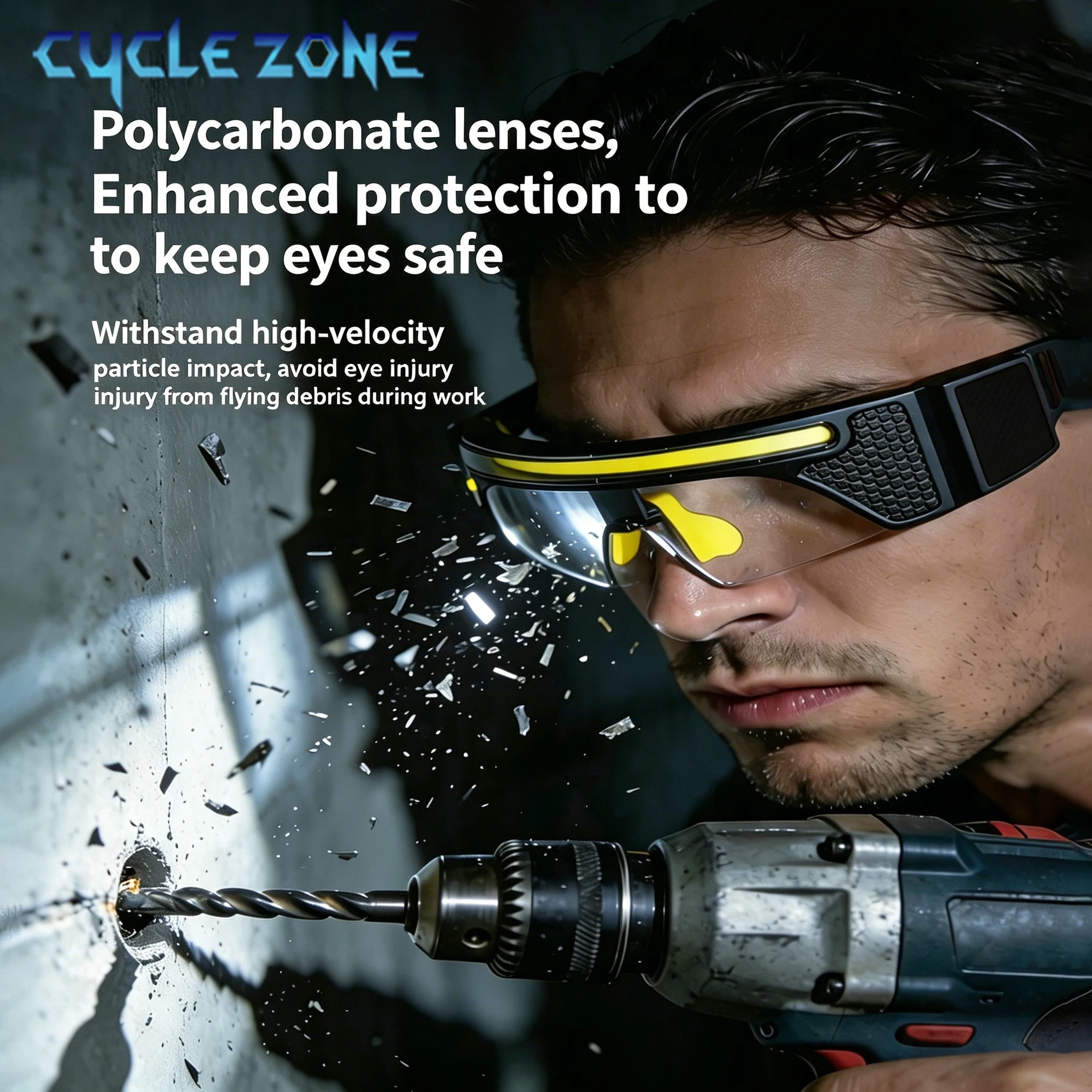 Multi-Function Glasses Goggle Light 2-in-1 Rechargeable Type-C Headlamp Sensor Head Flashlight for Work Repair Emergency Lights