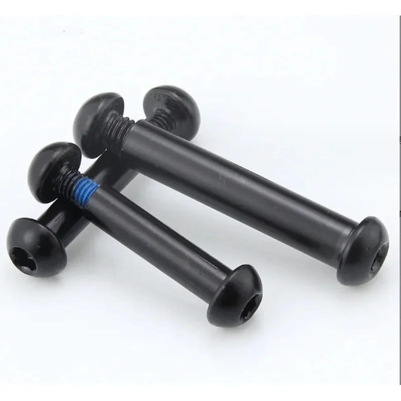 M8X17-87MM Bike Rear Shock Screws Black Half-Round Head Hex Socket Through Bolts Blind Rivet Nuts for Panel Connector Accessory