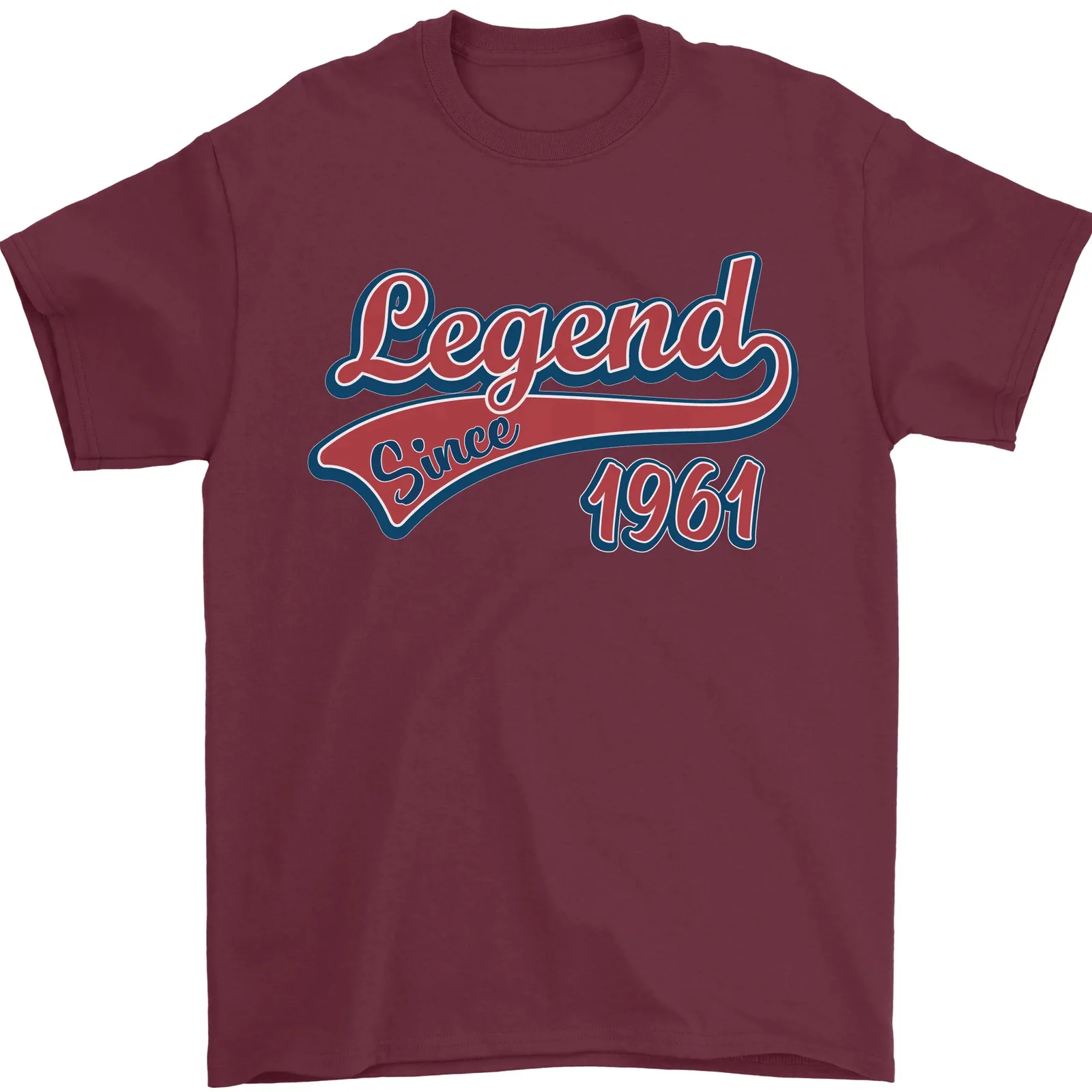 

Legend Since 63rd Birthday 1961 Mens T-Shirt 100% Cotton
