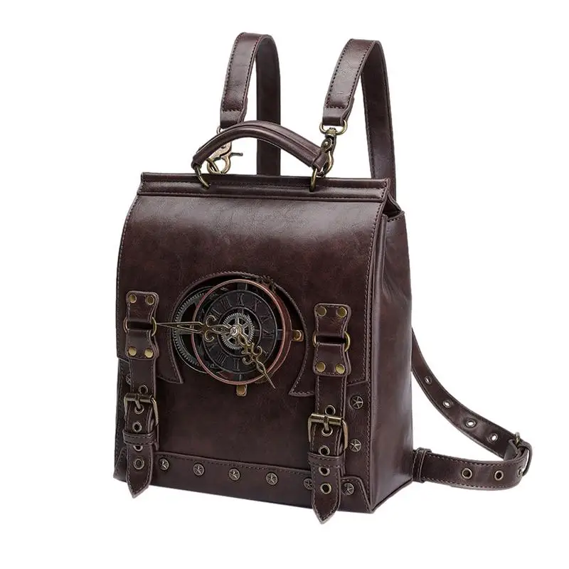 

Steampunk Backpack For Women Steampunk Backpack Vintage Laptop Bag Travel Rucksack Retro Steampunk Bag Large Medieval Backpack