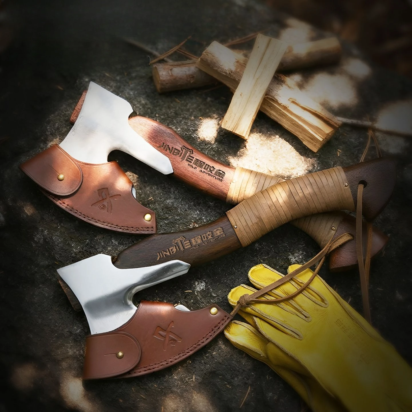 NEW Outdoor Chopping Wood Self-defense Forging and Hitting Tactical Axe Multifunctional Outdoor First Aid Hand Tool