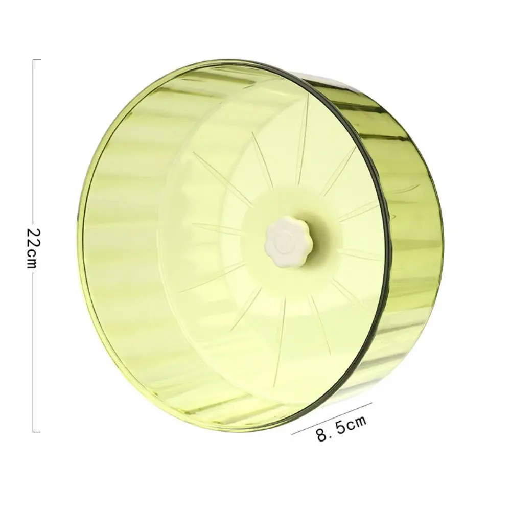 Silent Hamster Wheel Super Smooth Adjustable Stand Hamster Exercise Wheels Integrated Dual Bearing Rat Treadmill Toy Rat