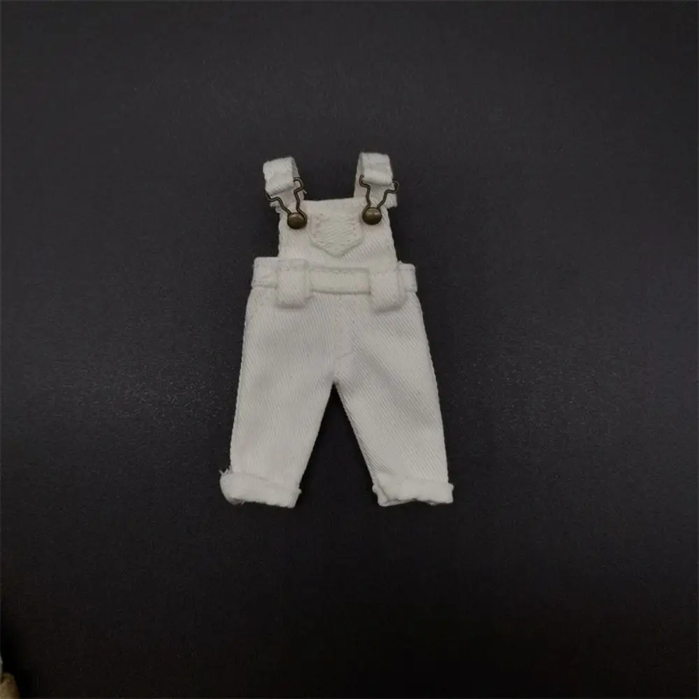 

Fashion Trousers Doll Denim Pants Casual Wears Dress Up Obitsu11 Overalls Mini Outfit Doll Clothes 1/12Bjd Doll