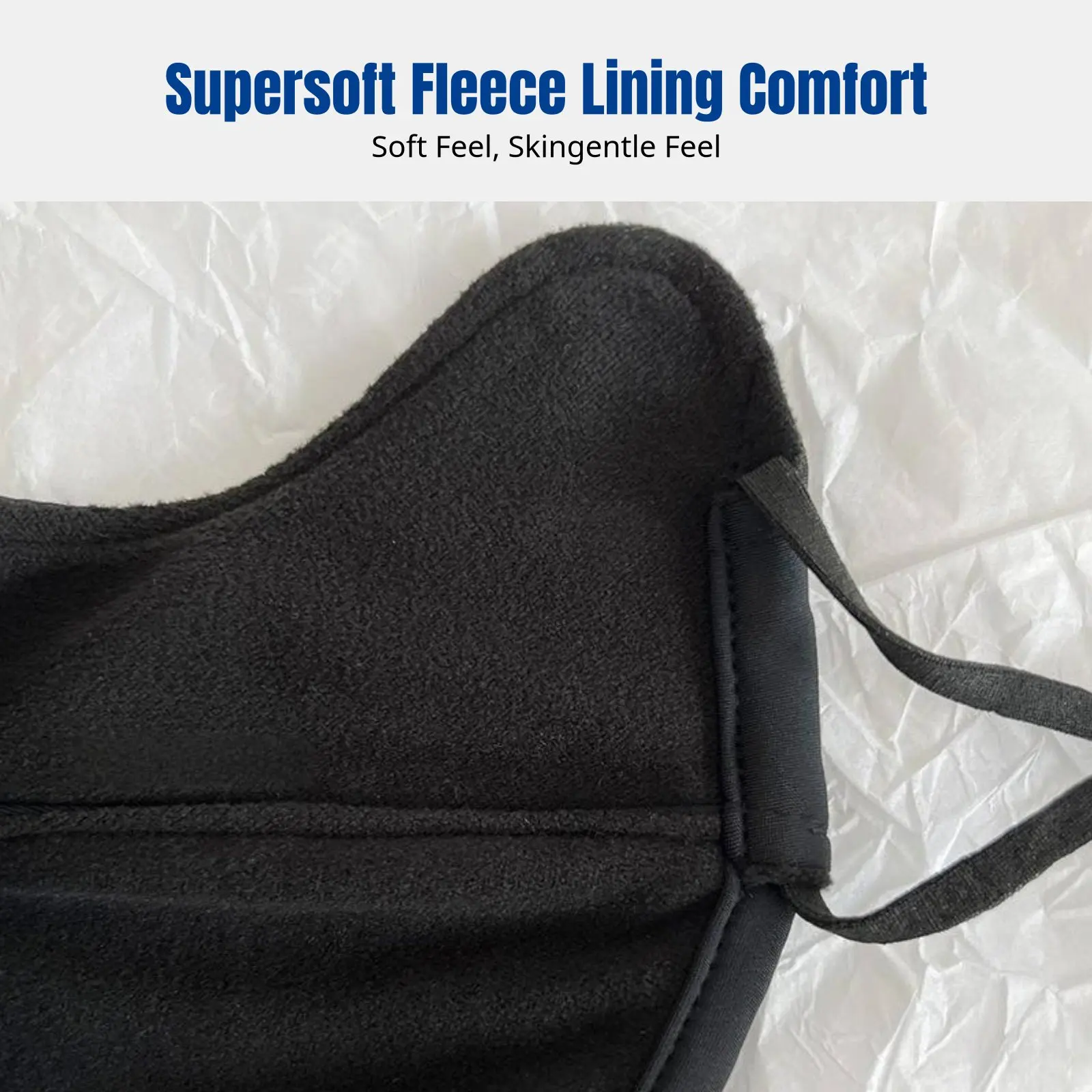 

Windproof Thermal Face Cover, Fleece Lined, Outdoor Sports, Skiing, Cycling, Adjustable, Winter