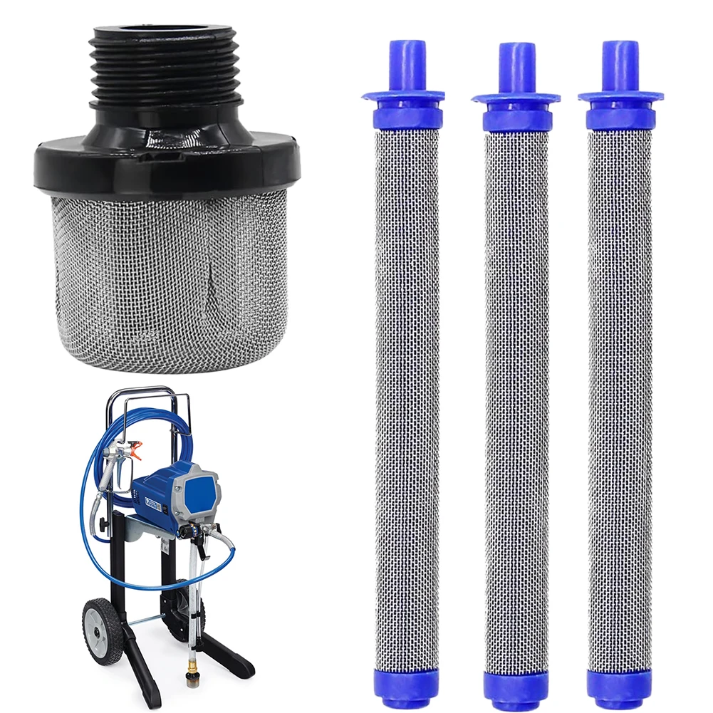 288716 Inlet Strainer 288749 60-Mesh Airless Spray Gun Filter Spray Gun Filter 60 Mesh 288749 for Airless Sprayer ProX7/ProX17