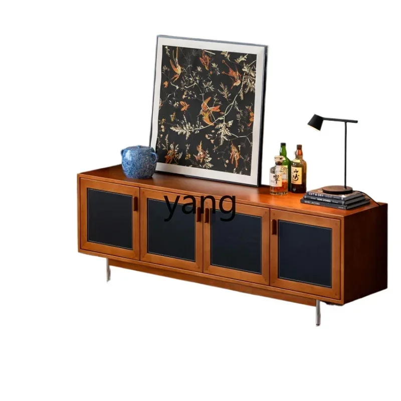 

xyy medieval TV cabinet living room home solid wood retro storage locker integrated