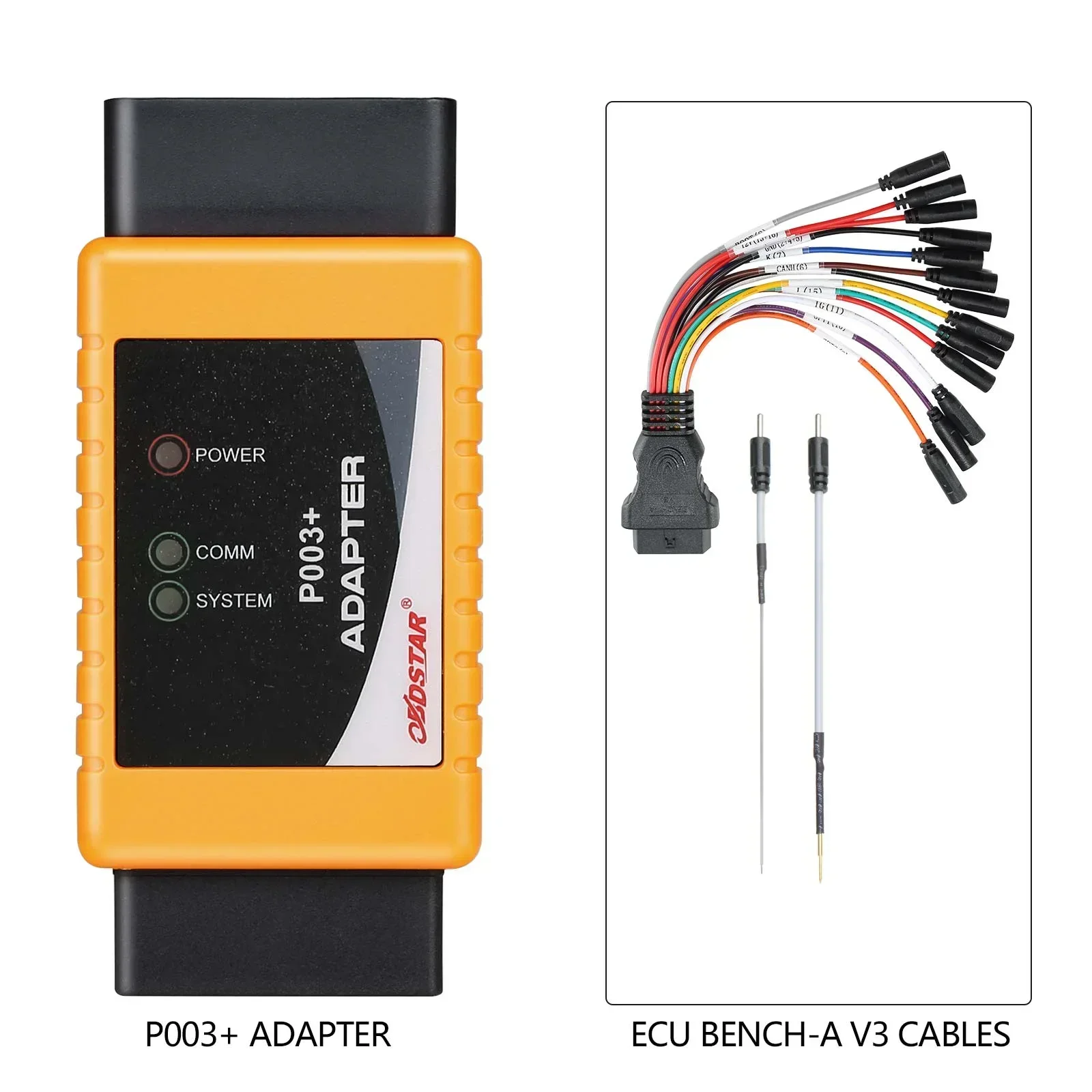 OBDSTAR P003+ Adapter Kit ECU CS PIN Code Reading for DC706 X300 DP Plus Pro4 G3 Toyota Ford Smart Key All Keys Lost Bench Tools