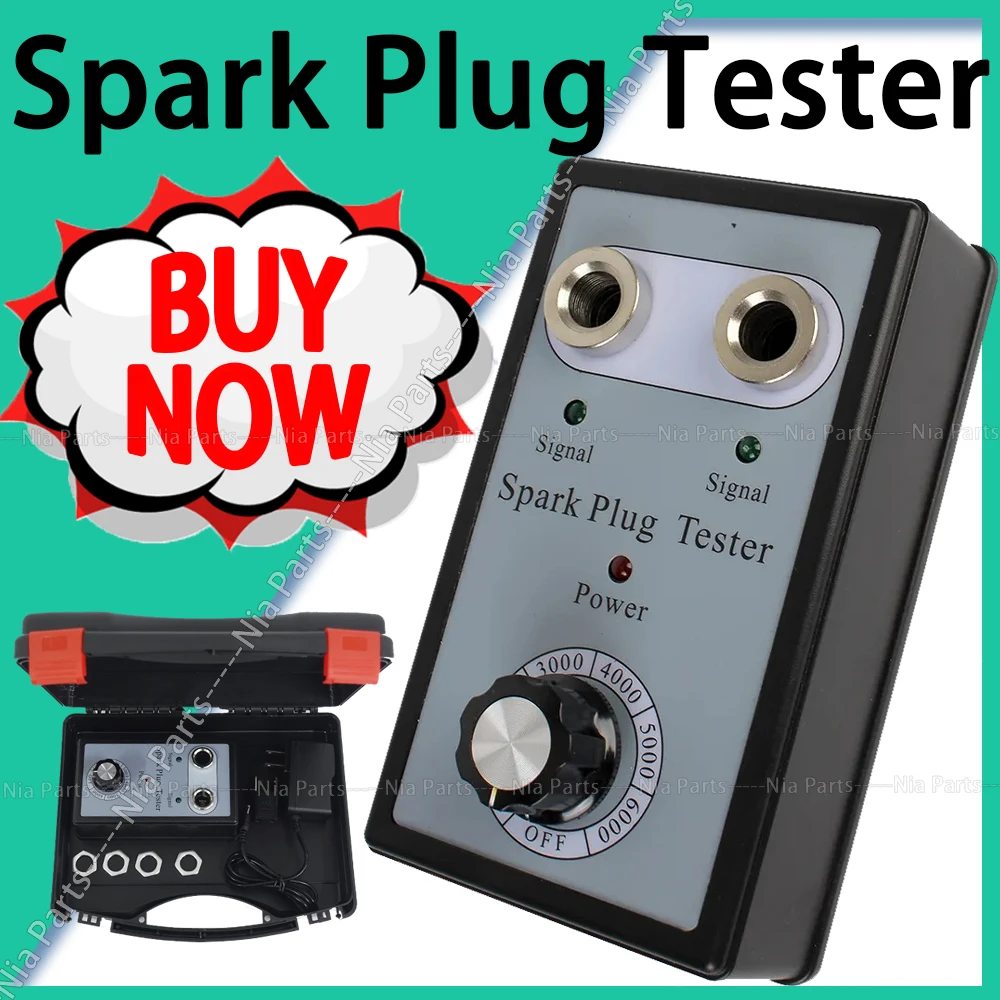 

Spark Plug Tester 12V In-Line Wire Ignition Plug Analyzer Spark Plug Tester Pen Test Car Engine Auto Diagnostic Tool Auto repair