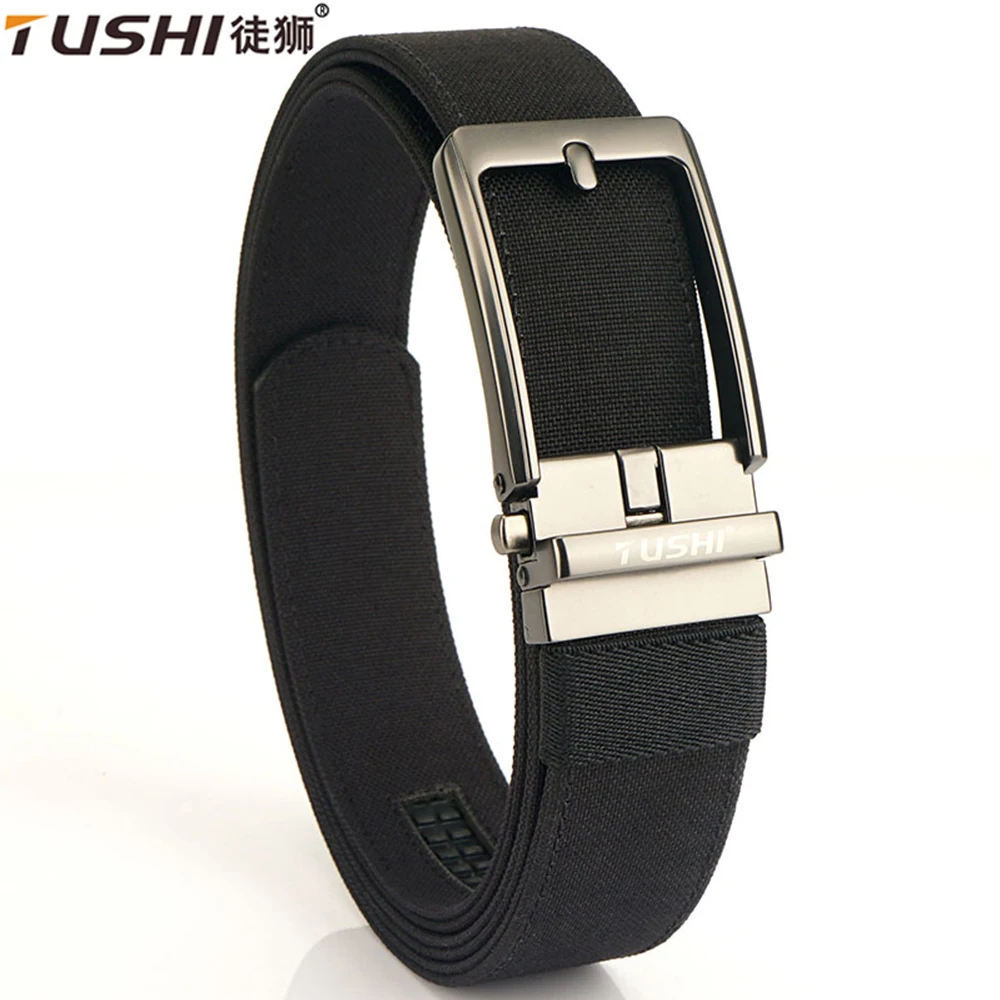 TUSHI Military Belt for Men Sturdy Nylon Metal Automatic Buckle Police Duty Gun Belt Tactical Outdoor Girdle IPSC Accessories