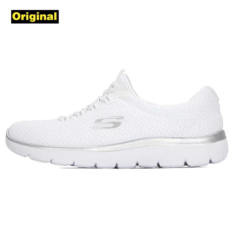 Skechers Women's sports shoes Summer new fashion breathable casual shoes Lightweight comfortable walking shoes