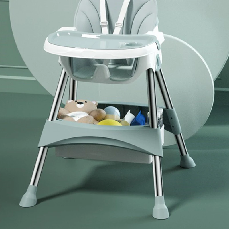 Silla plegable para niños Real Madrid, silla de alimentación para habitación alta, Hocker para cachorros, Taburete Infantil, muebles para habitación infantil