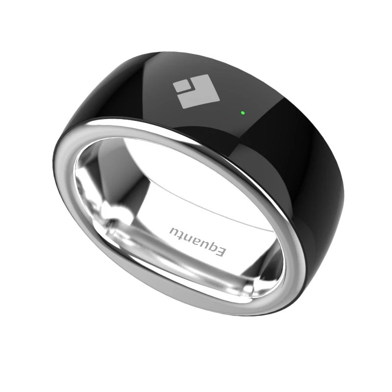 Anillo Zikir electrónico de cerámica, diseño creativo, recordatorio de AzAn Digital, Bluetooth inteligente