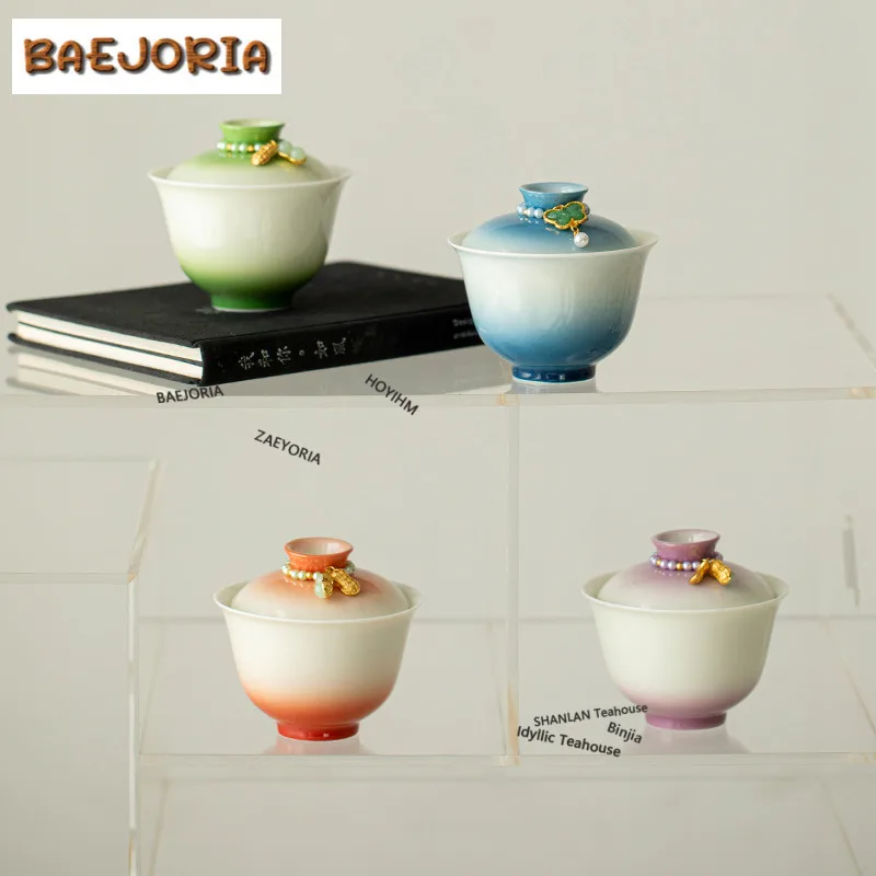 130ml-gradient-color-gaiwan-aesthetic-heat-insulation-tea-tureen-tea-bowl-with-lid-kit-tea-maker-cover-bowl-cafes-collection