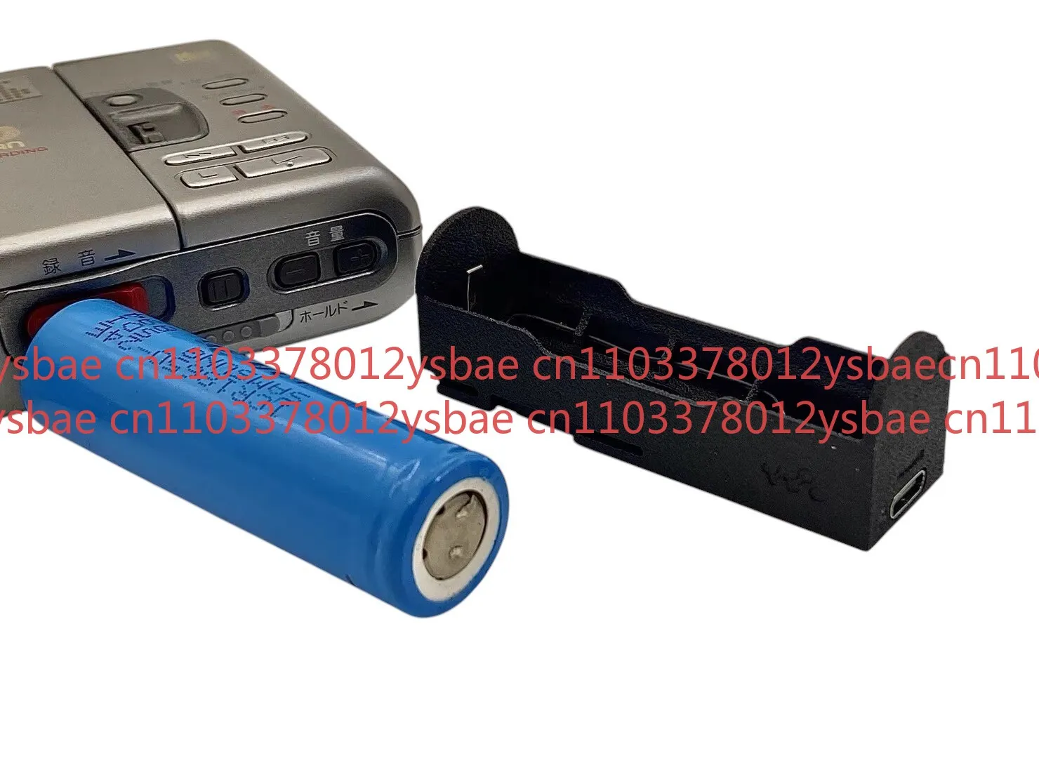 3D USBC Rechargeable Battery Case For SONY MZ-R2 R30 R35 R4ST R3 B3 E3 LIP-12