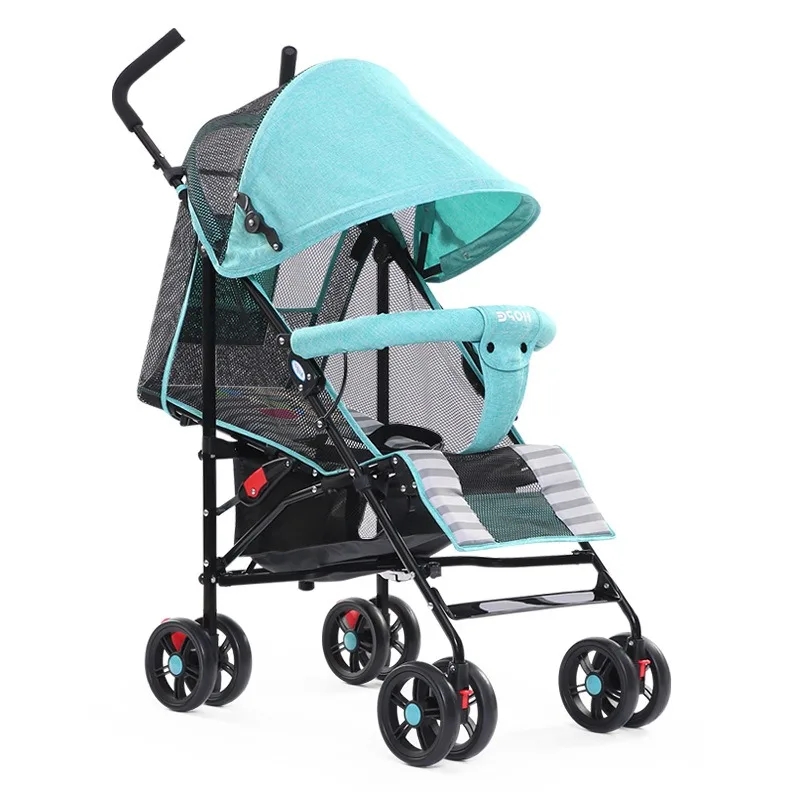 EG36 Factory Direct Baby Stroller, Lightweight Foldable Pram, Sit Recline Pushchair, Shock Absorbing Compact Baby Carriage