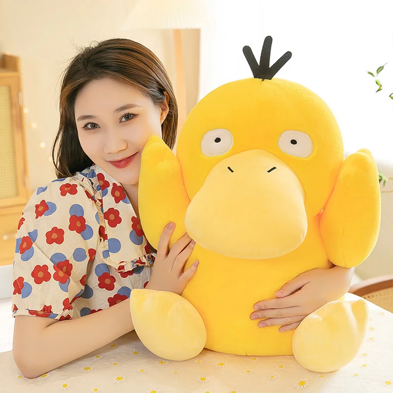 

30-60 см плюшевая кукла Psyduck Nerdy, милые плюшевые игрушки Pokemon Psyduck, мягкие плюшевые игрушки Psyduck Pokémon, украшение для дома, подушка для сна