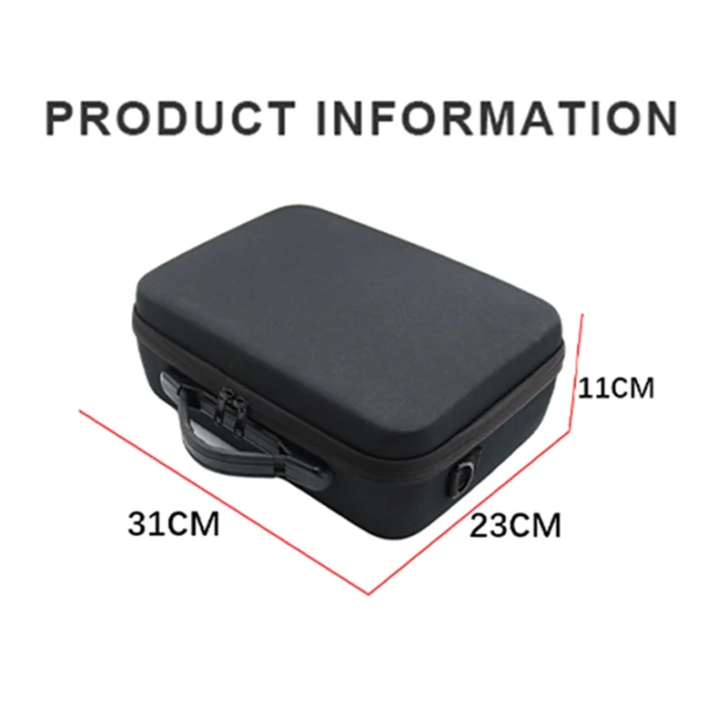 A34M-Portable Storage Bag  For DJI Mini 4 Pro Carrying Case Handbag Backpack Shoulder Bag