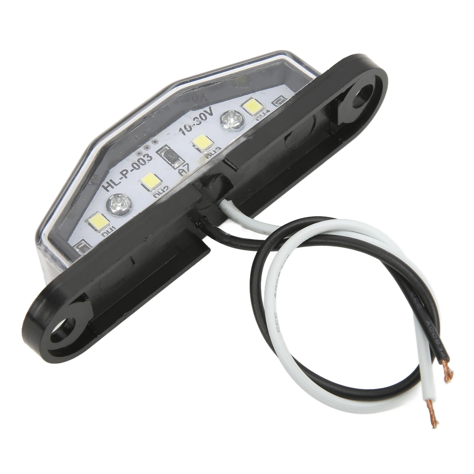 4-LED لوحة ترخيص ضوء 10-30 فولت جهد واسع IP67 مقاوم للماء عمر مقطورة RV فان شاحنة تخييم #5