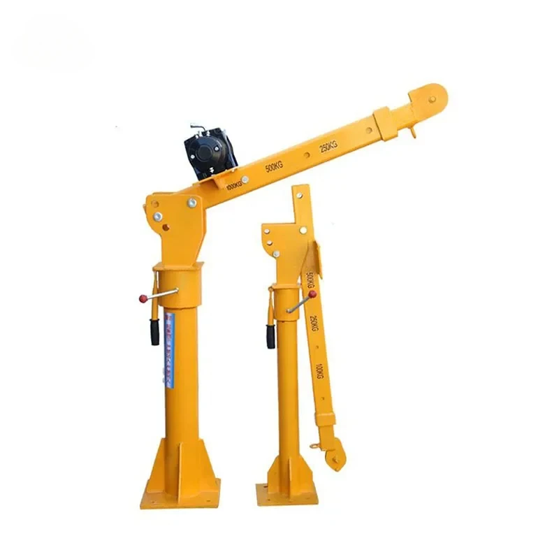 Load 1000KG  Jib Crane 1/2 Ton Hot Selling Cheaper 500kg Jib Crane Price Workshop Standing Floor Mounted Jib Crane