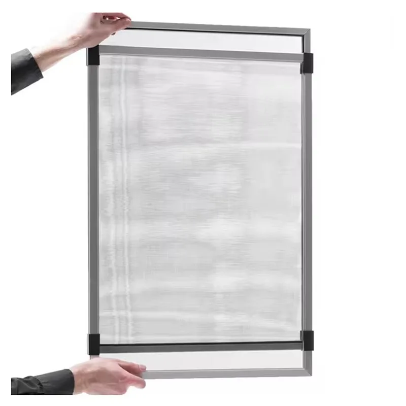 Customization Modern Design 2-Pack Expandable Window Screen with PVC and Aluminium Frame Small Replacement Window Screens for Wi