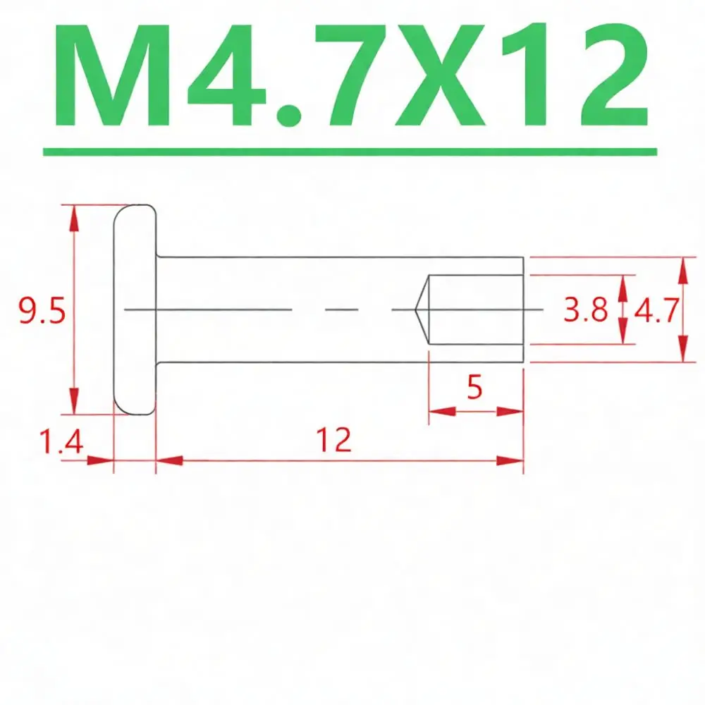 High Quality Semi Tubular Rivets Flat Head Zinc Plated Fasteners Industrial Parts For Sheet Metal Electronics Assembly M3 M8