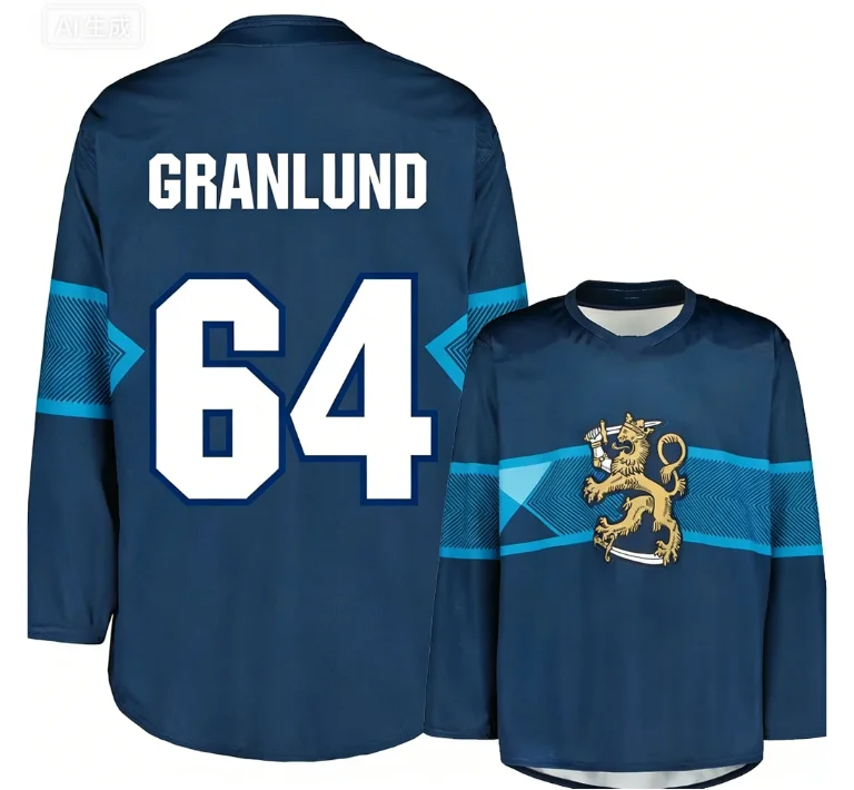 2026 Men's Russia  Ice Hockey Jersey 2026 4 Nations Face-Off Premium Jersey SAVOLAINEN Long-sleeved Ice Hockey Jerseys