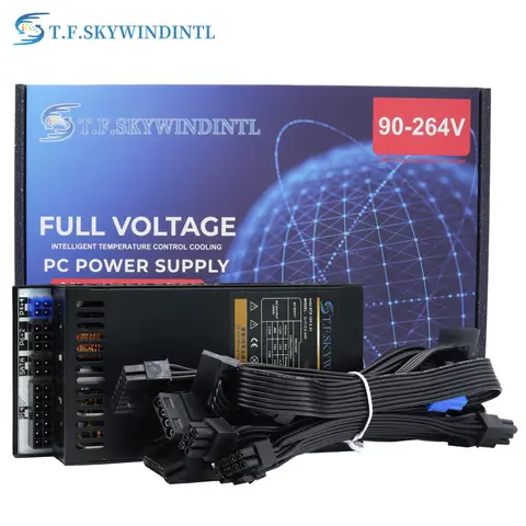 Alimentatore FLEX ATX 600W Piccolo alimentatore per PC 1U per custodia Mini ITX