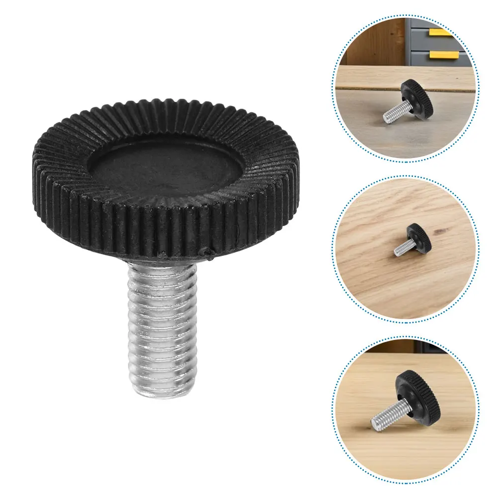24pcs Adjustable Furniture Levelers M8*20mm Thread Non Slip Furniture Feet For Tables Chairs Cabinets Floor Protector Parts