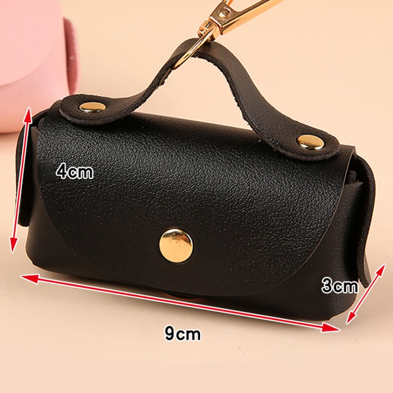 1pc Stylish Pet Bag Holder Leather Pet Poop Bag Holder With Dispenser For Dog Bags Portable Dog Poop Bag Organizer Pet Supplies view 6