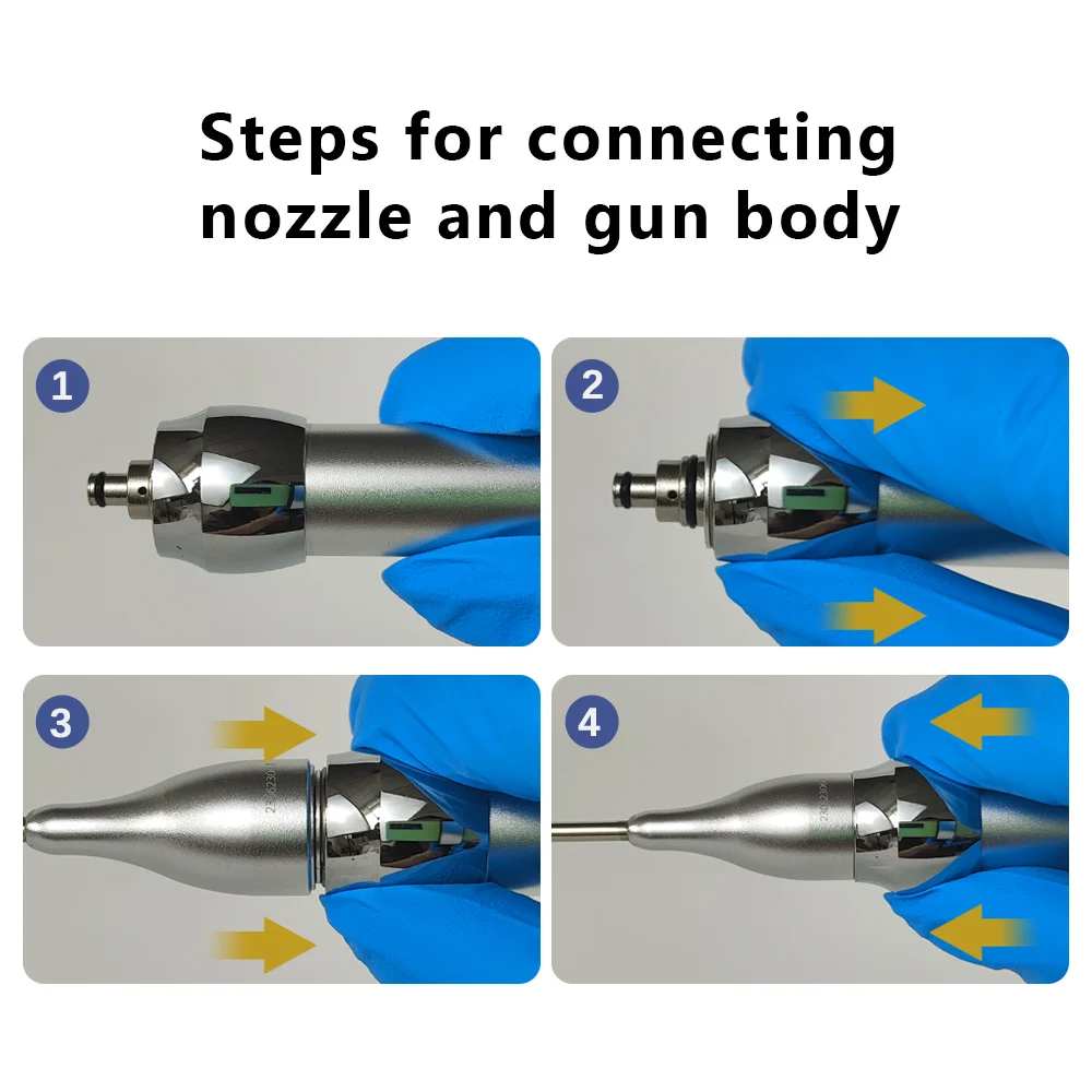 2/4Holes Air Prophy Jet Sandblasting Tool for Dentist Dental Air Prophy Unit with Jet Polisher Dentistry Sandblasting Machine